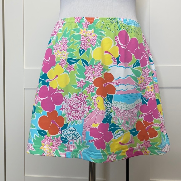 Lilly Pulitzer Other - Lilly Pulitzer Swim Skirt Small White Tag Vintage